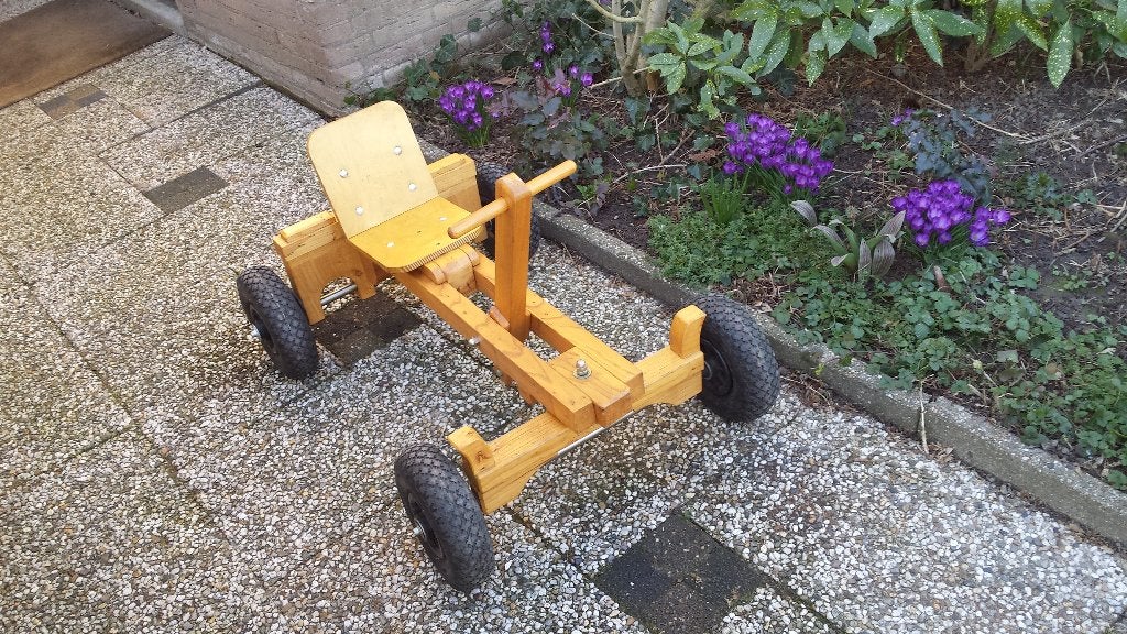 uniek vintage retro nostalgisch karretje Vliegende Hollander, Antiek en Kunst, Ophalen