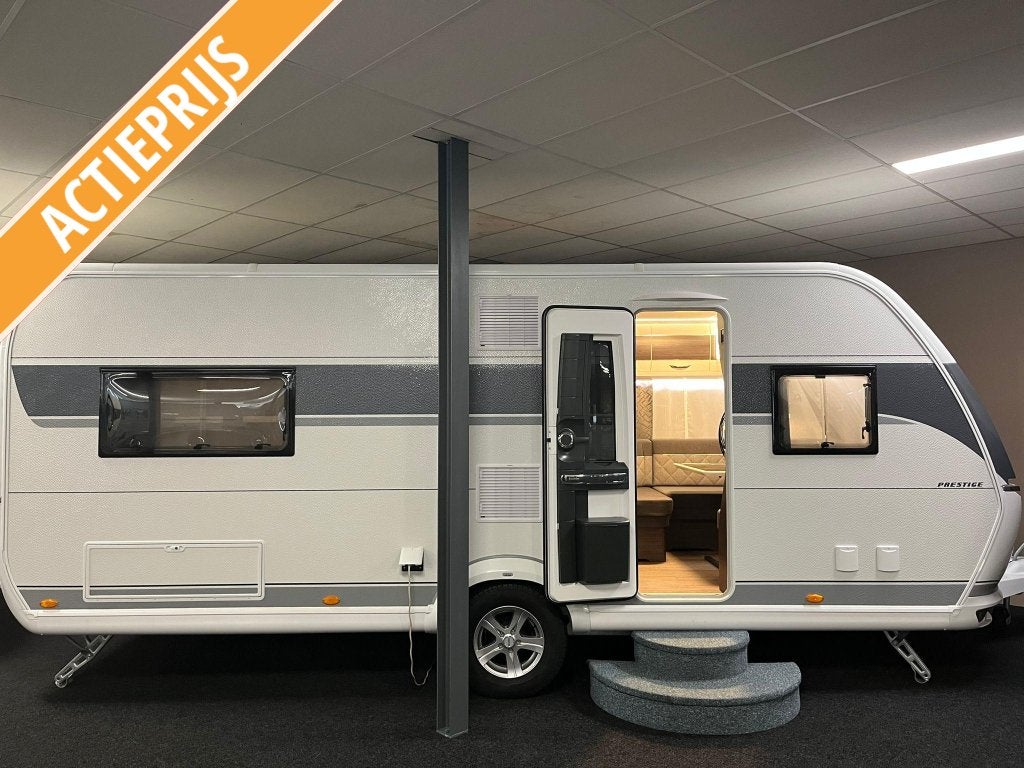 Hobby Prestige 560 FC ACTIEPRIJS!, Caravans en Kamperen, Rondzit, Hobby, Bedrijf, Overige typen