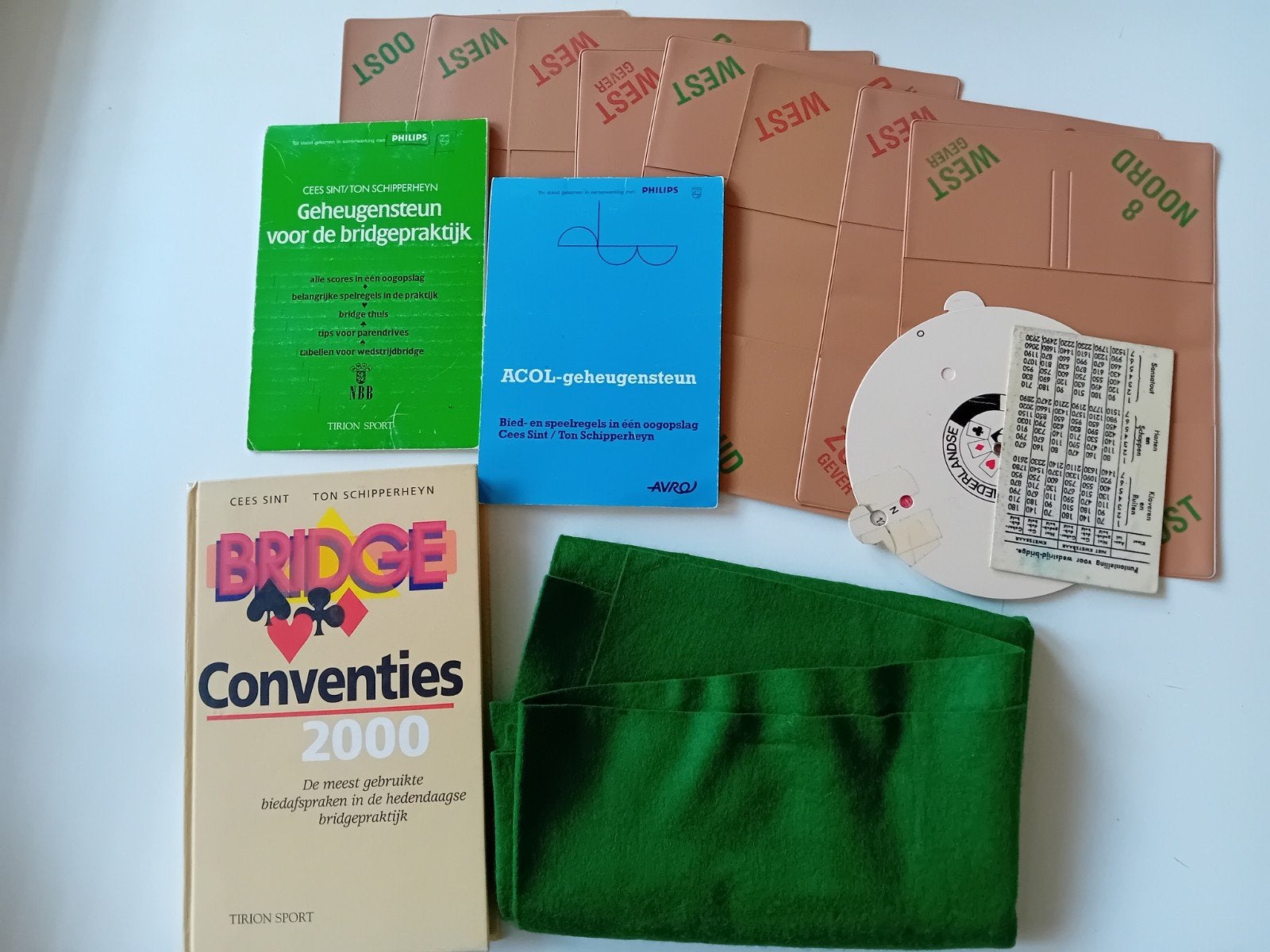 Bridge spullen, Ophalen of Verzenden, Zo goed als nieuw, Niet van toepassing, Cees Sint, Ton Schipperheyn