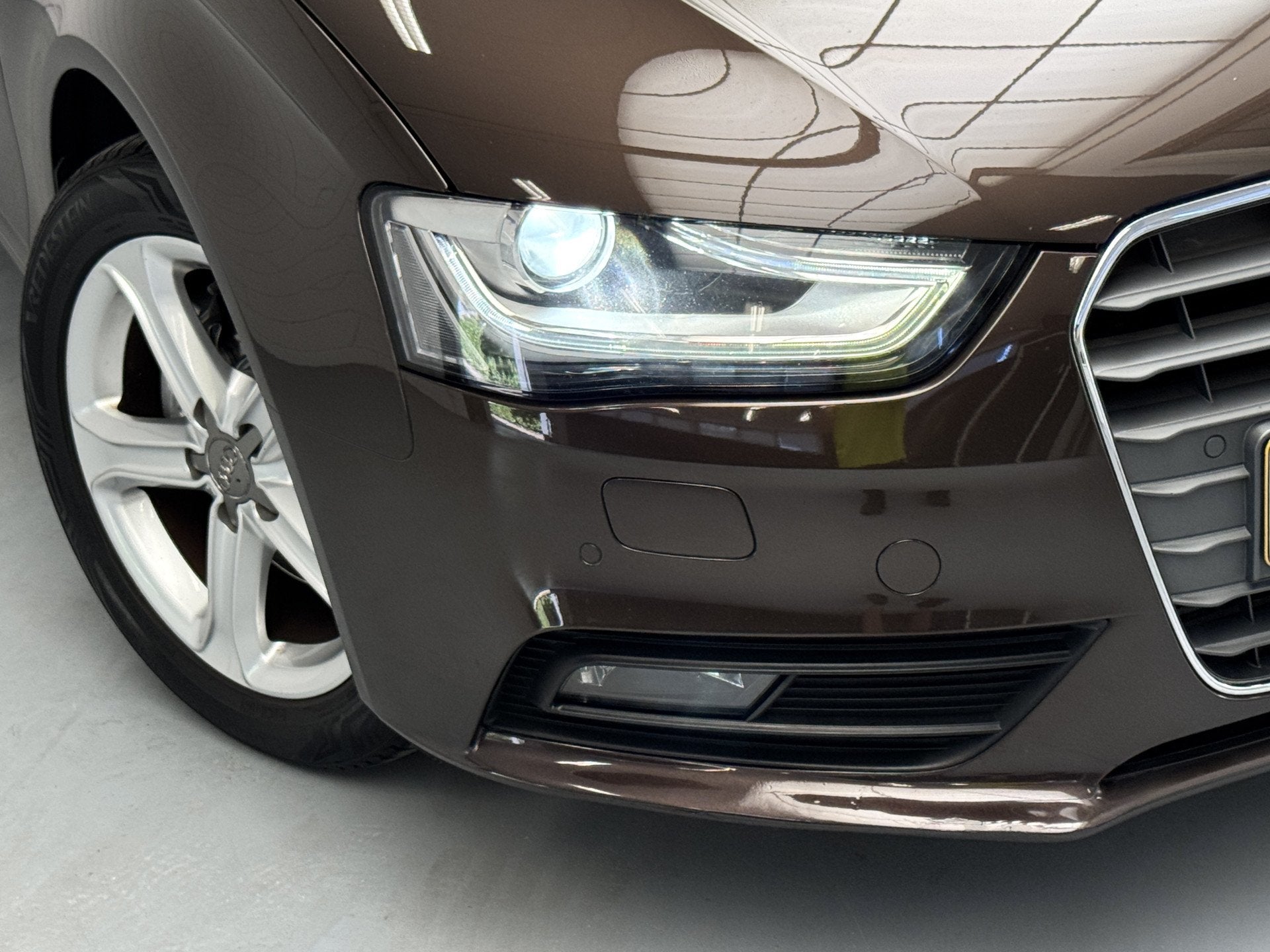 Audi A4 Limousine 1.8 TFSI 2013 NL-auto, Xenon, Zonnedak, Auto's, Stof, Gebruikt, 4 cilinders, Bruin