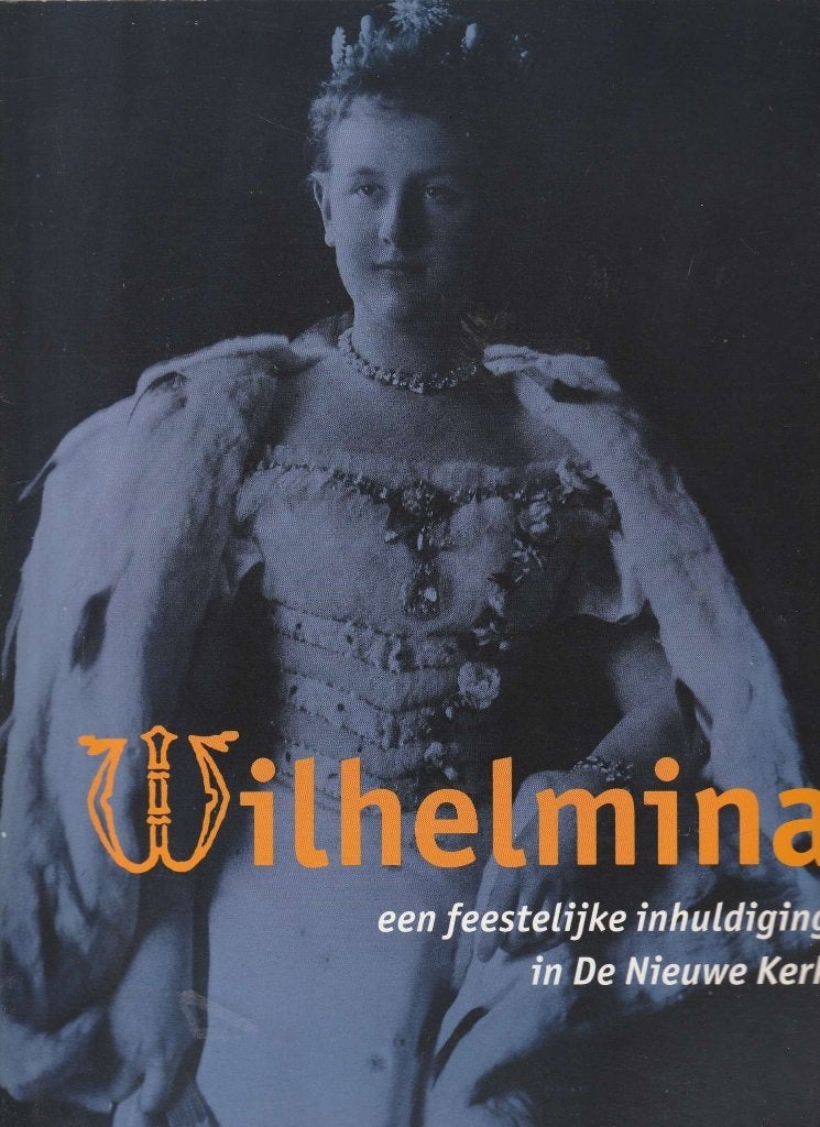Wilhelmina een feestelijke inhuldiging in de Nieuwe Kerk^^, Ophalen of Verzenden, Zo goed als nieuw, Nederland, Kaart, Foto of Prent