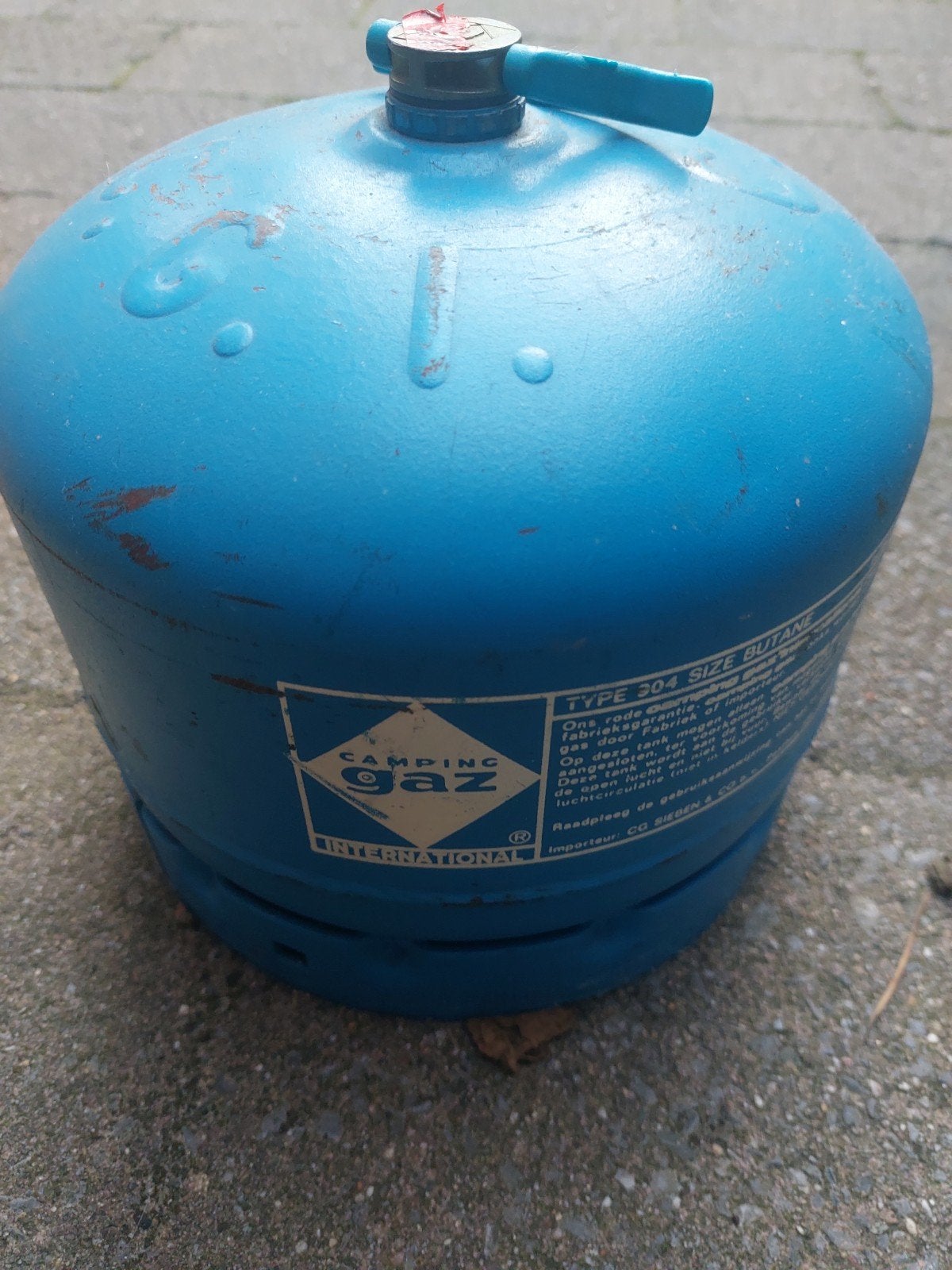 Campinggaz gasfles 904, Ophalen of Verzenden, Gebruikt