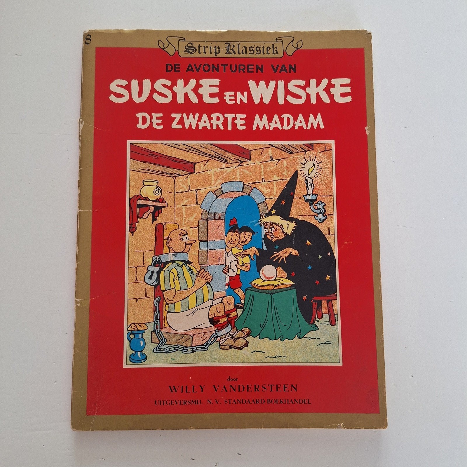 Suske en Wiske: De Zwarte Madam (Strip Klassiek), Gelezen, Willy Vandersteen, Eén stripboek, Ophalen of Verzenden