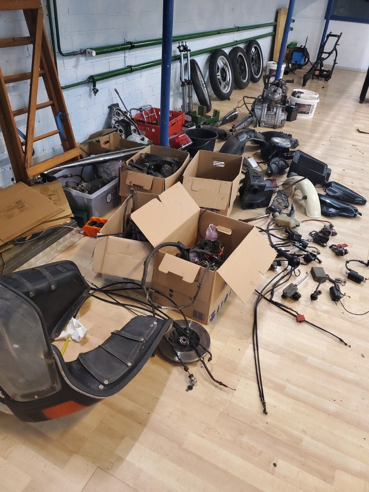 Diverse onderdelen Honda cx500 Sloop, Motoren, Ophalen of Verzenden, Gebruikt