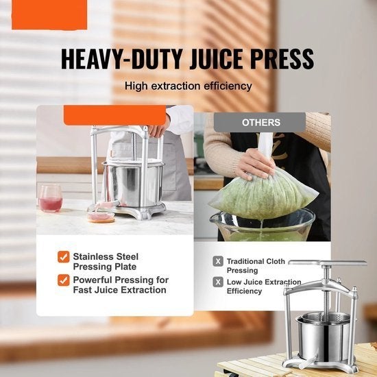 Handmatige Sapcentrifuge - Kitchen Citruspers - Handmatige F, Corvance B.V., Verzenden, Nieuw, Corvancebol@gmail.com