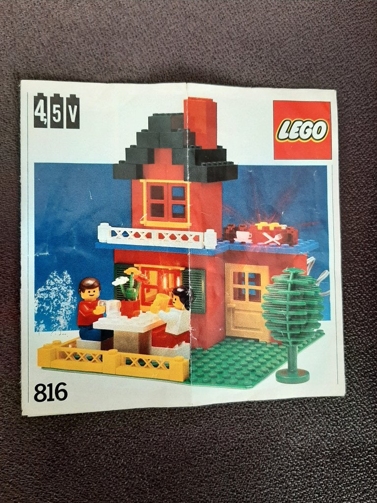 Lego set 816 Verlichtingsstenen, Compleet, Lego, Ophalen of Verzenden, Zo goed als nieuw