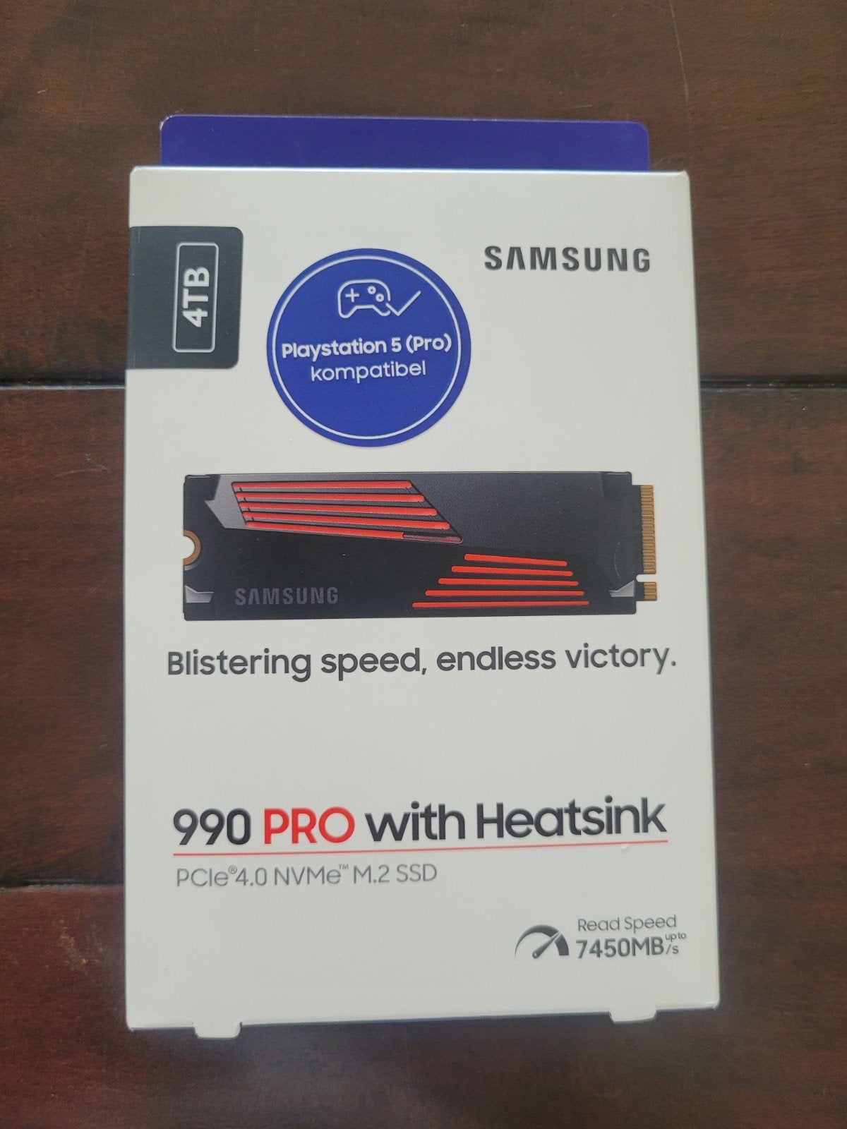 Samsung 990 PRO 4TB ( HEATSINK ) SSD, Ophalen of Verzenden, Nieuw, SSD