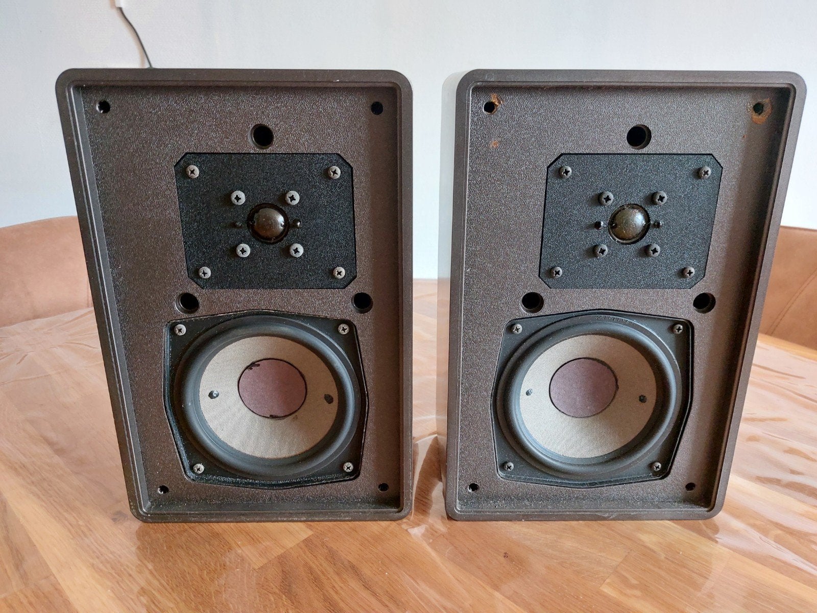Grundig High Fidelity compact box 350b, Gebruikt, Minder dan 60 watt, Front, Rear of Stereo speakers, Ophalen