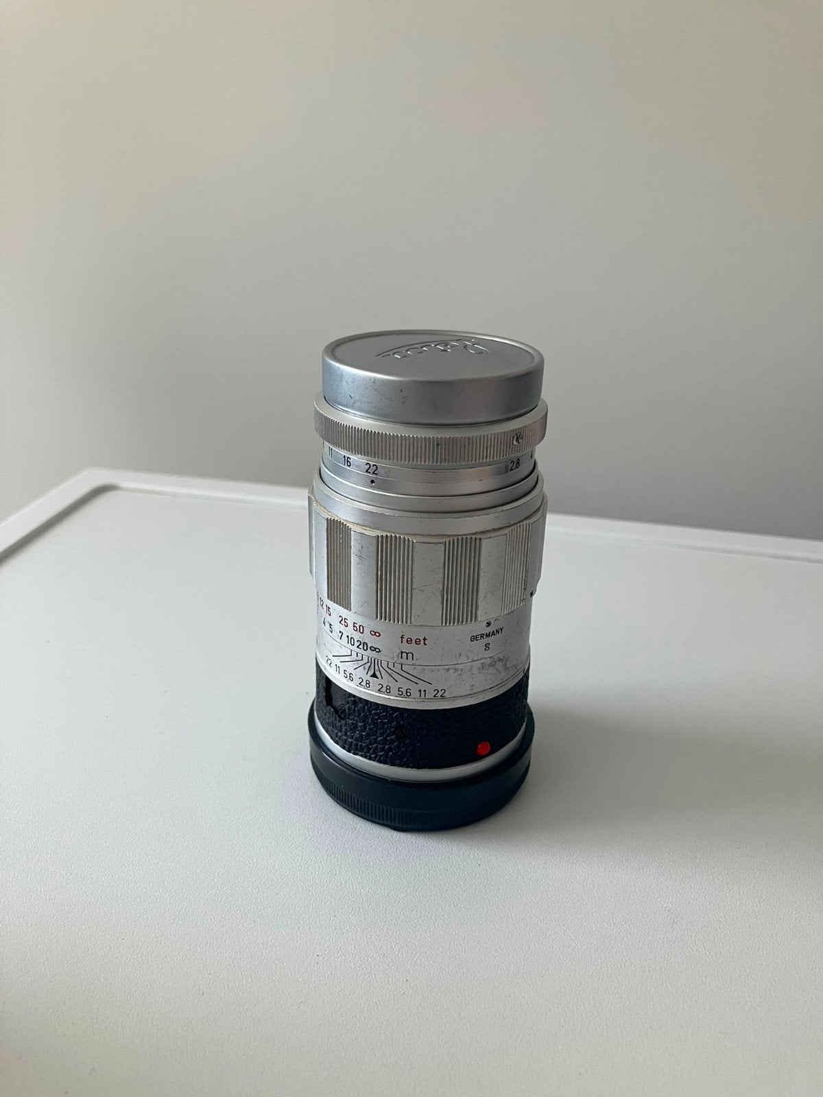 Leica Elmarit 1:2.8/90mm lens - Vintage topstaat, Zo goed als nieuw, Leica, Leica M-mount, Handmatige focus