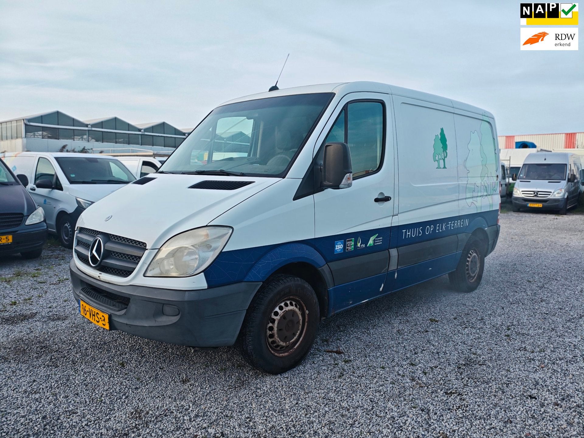 Mercedes-Benz Sprinter 209 2.2 CDI 325 DC, Achterwielaandrijving, Gebruikt, 4 cilinders, Wit