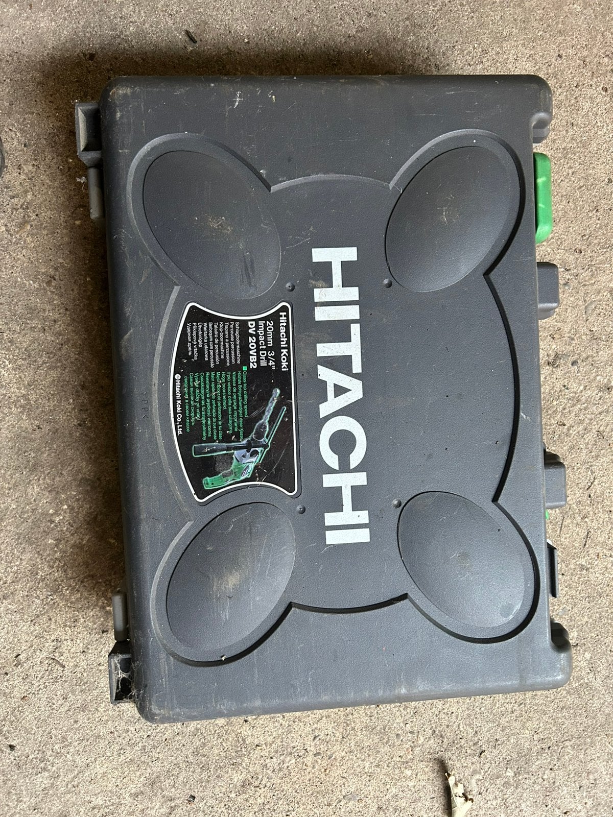 Hitachi boormachine met klopfunctie, Ophalen of Verzenden, Gebruikt, Boormachine, Klopboormechanisme