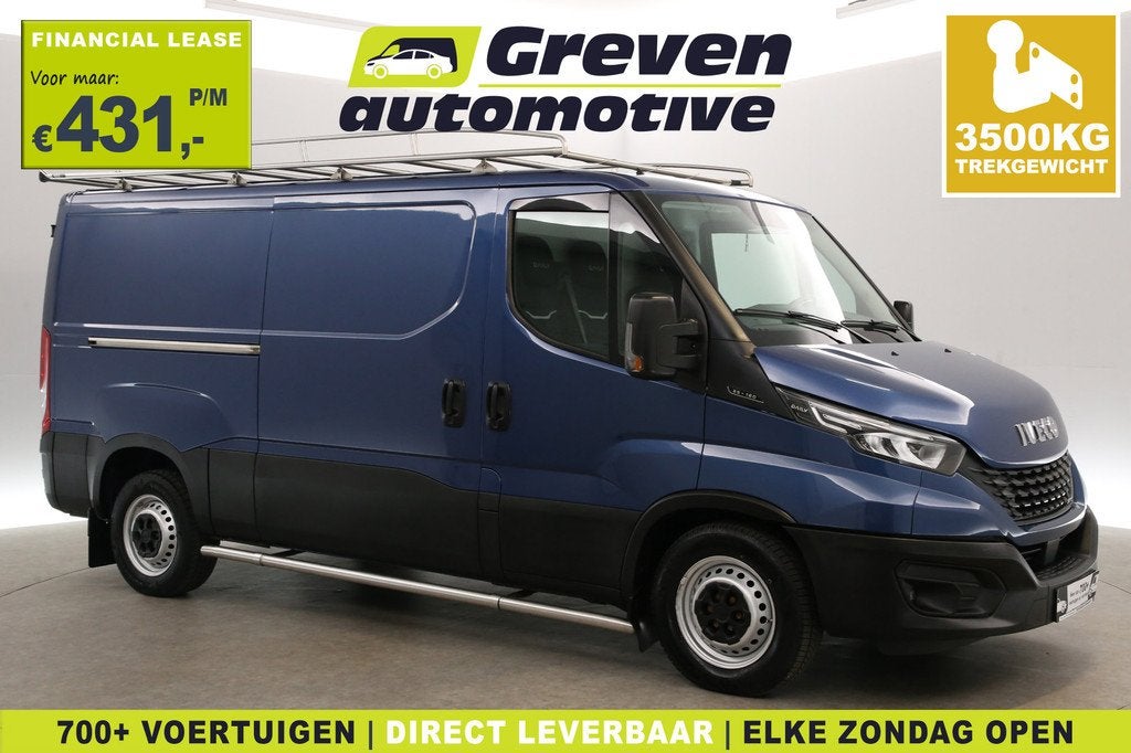 Iveco Daily 35S16V 2.3 352 L2H1 | 3500kg Trekgew. | Airco |, Auto's, Gebruikt, Euro 6, Iveco, Blauw
