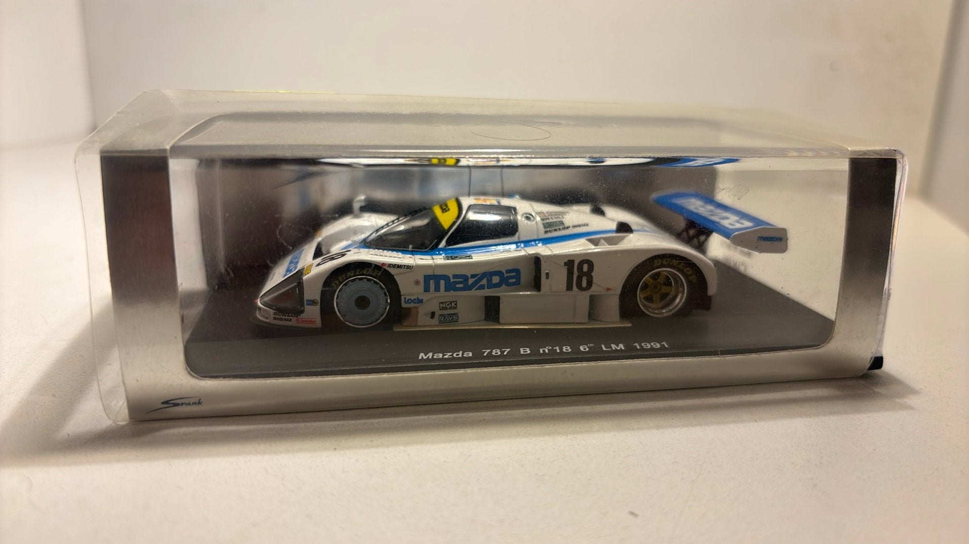 Mazda 787 b #18 lm 1991 zie info spark 1.43, Overige merken, Auto, Ophalen of Verzenden, A