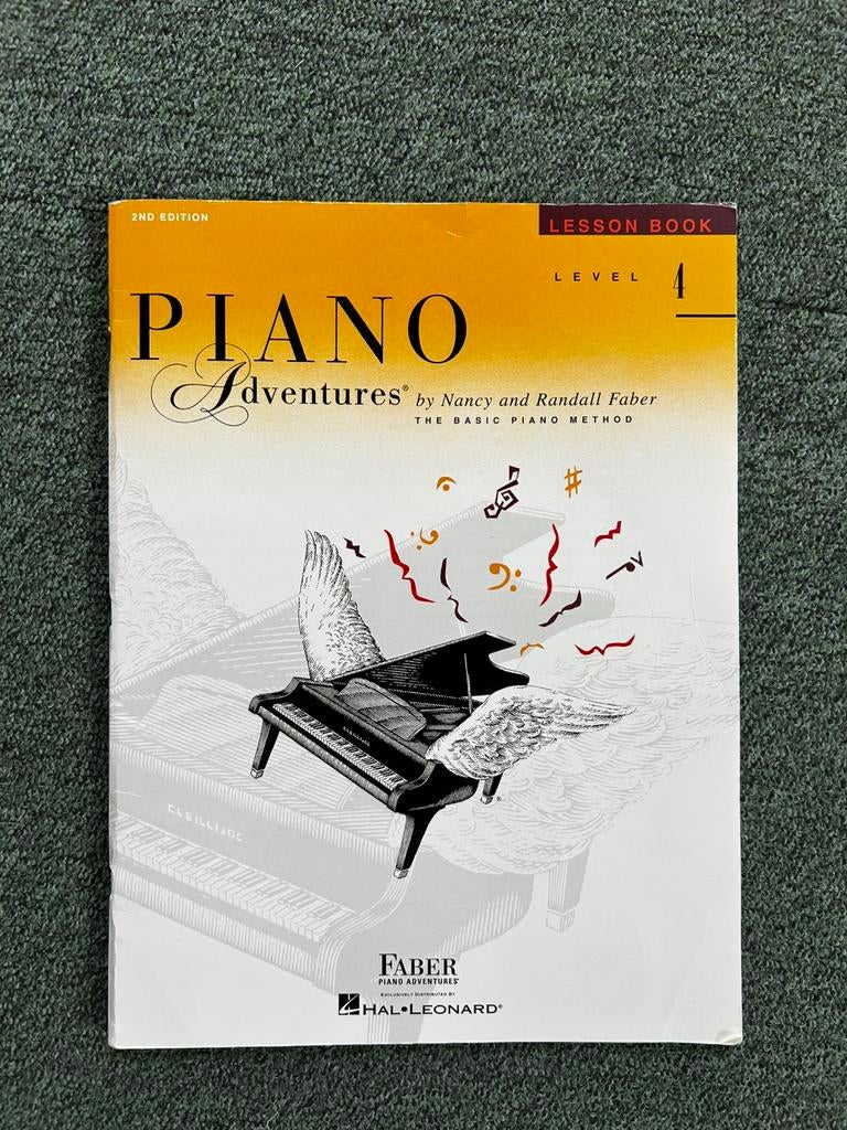 Alfred’s Basic Piano Adventures Lesson Book Level 4, Les of Cursus, Ophalen of Verzenden, Zo goed als nieuw, Piano