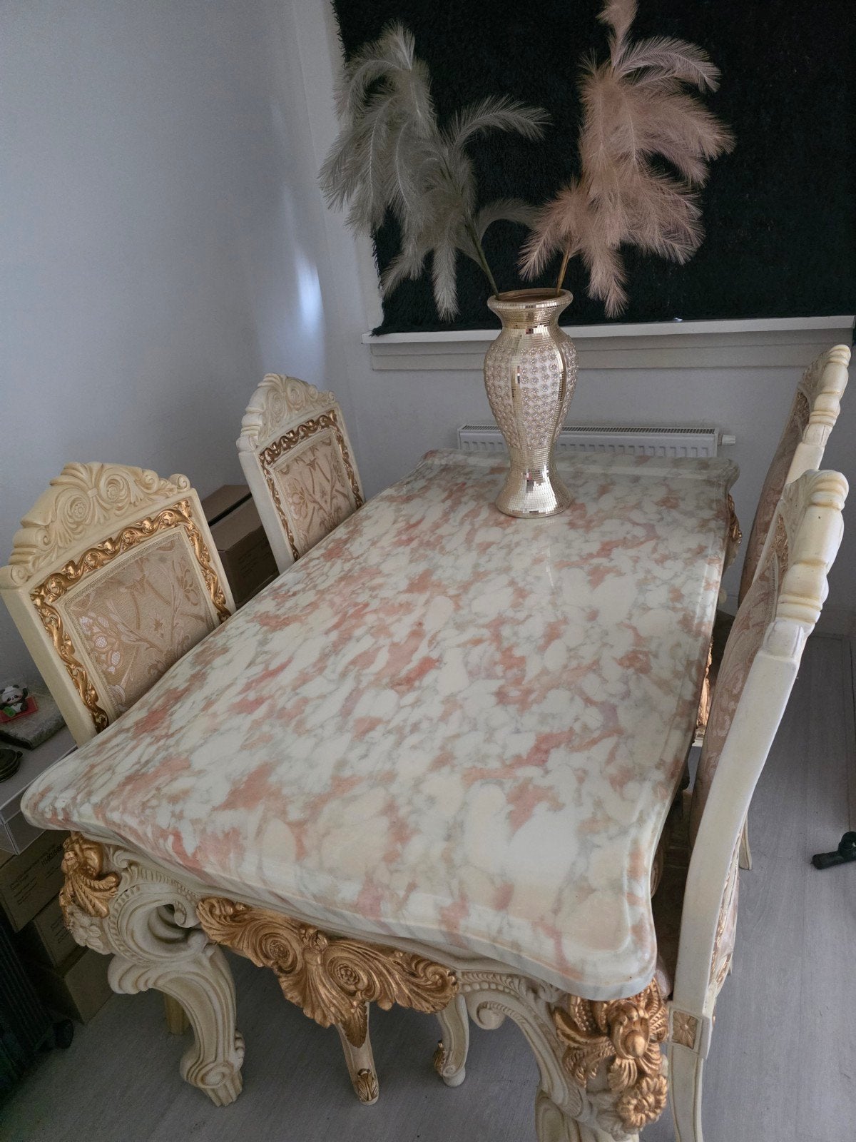 Capodimonte , Tafel , Barok inboedel, Huis en Inrichting, Complete eetkamers, Gebruikt, 4 tot 6 stoelen, Ophalen