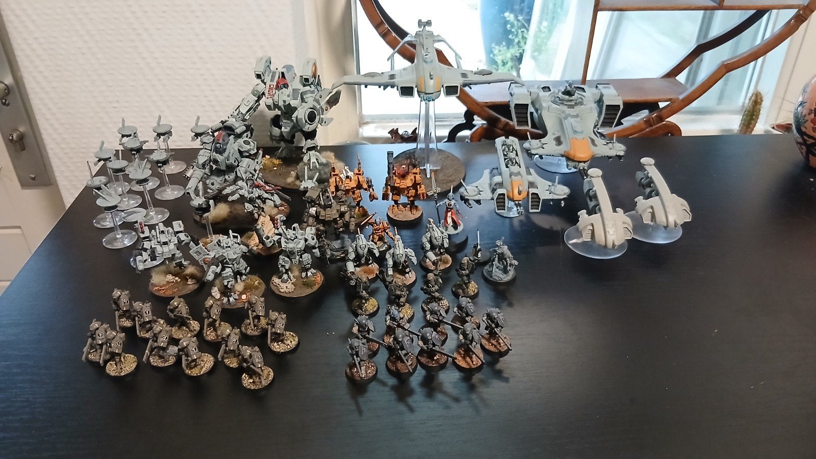 Warhammer 40K Tau Empire Leger: Riptide, Tsunami, Forgeworld, Hobby en Vrije tijd, Ophalen, Zo goed als nieuw, Warhammer 40000
