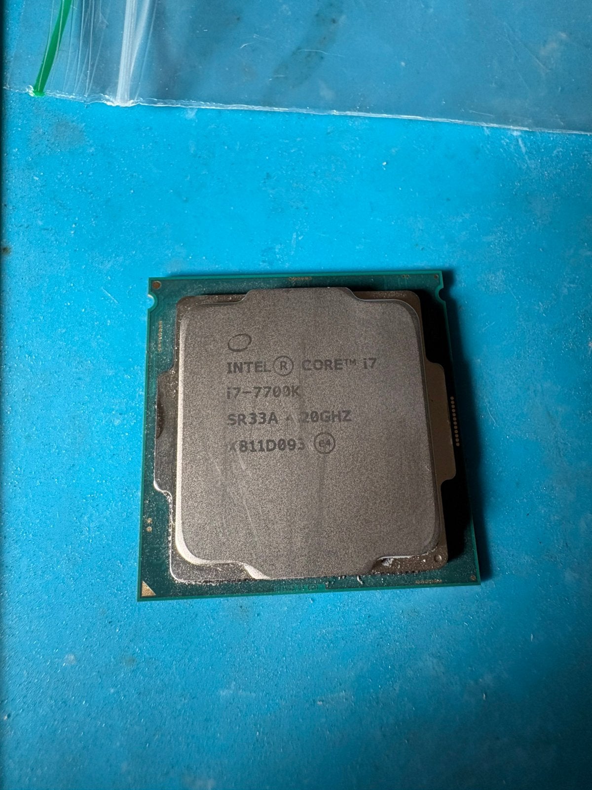 Intel Core i7-7700K Processor (4.2 GHz, Computers en Software, Ophalen of Verzenden, Zo goed als nieuw, 4 Ghz of meer