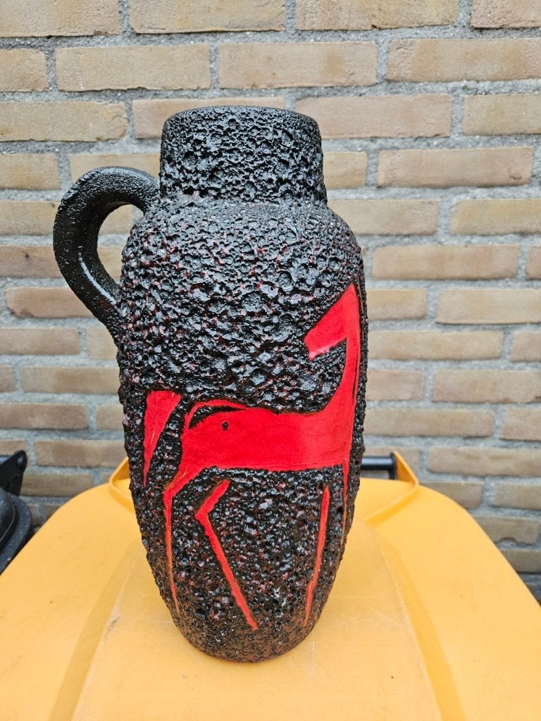 Vintage vaas 39 cm hoog, Huis en Inrichting, Woonaccessoires | Vazen, Ophalen of Verzenden