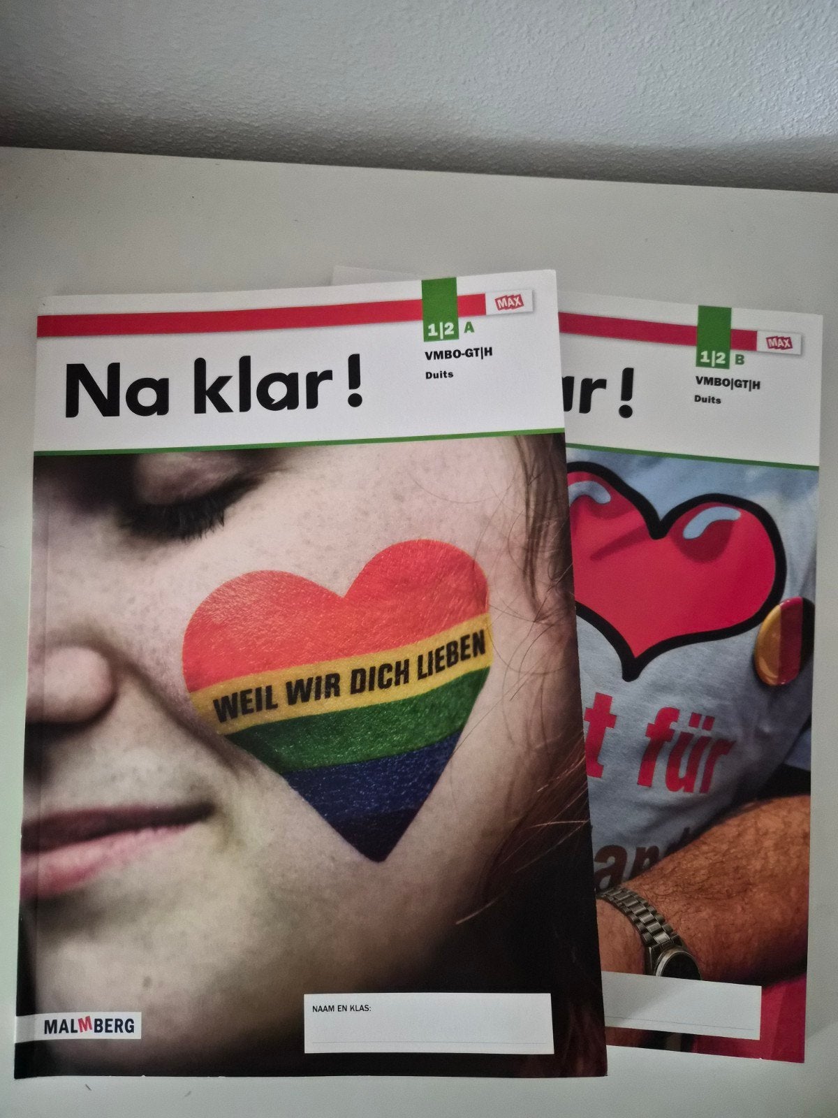 Na klar! Duits VMBO-GT/H deel 1/2 A en B, Ophalen of Verzenden, Zo goed als nieuw, Malmberg, Non-fictie