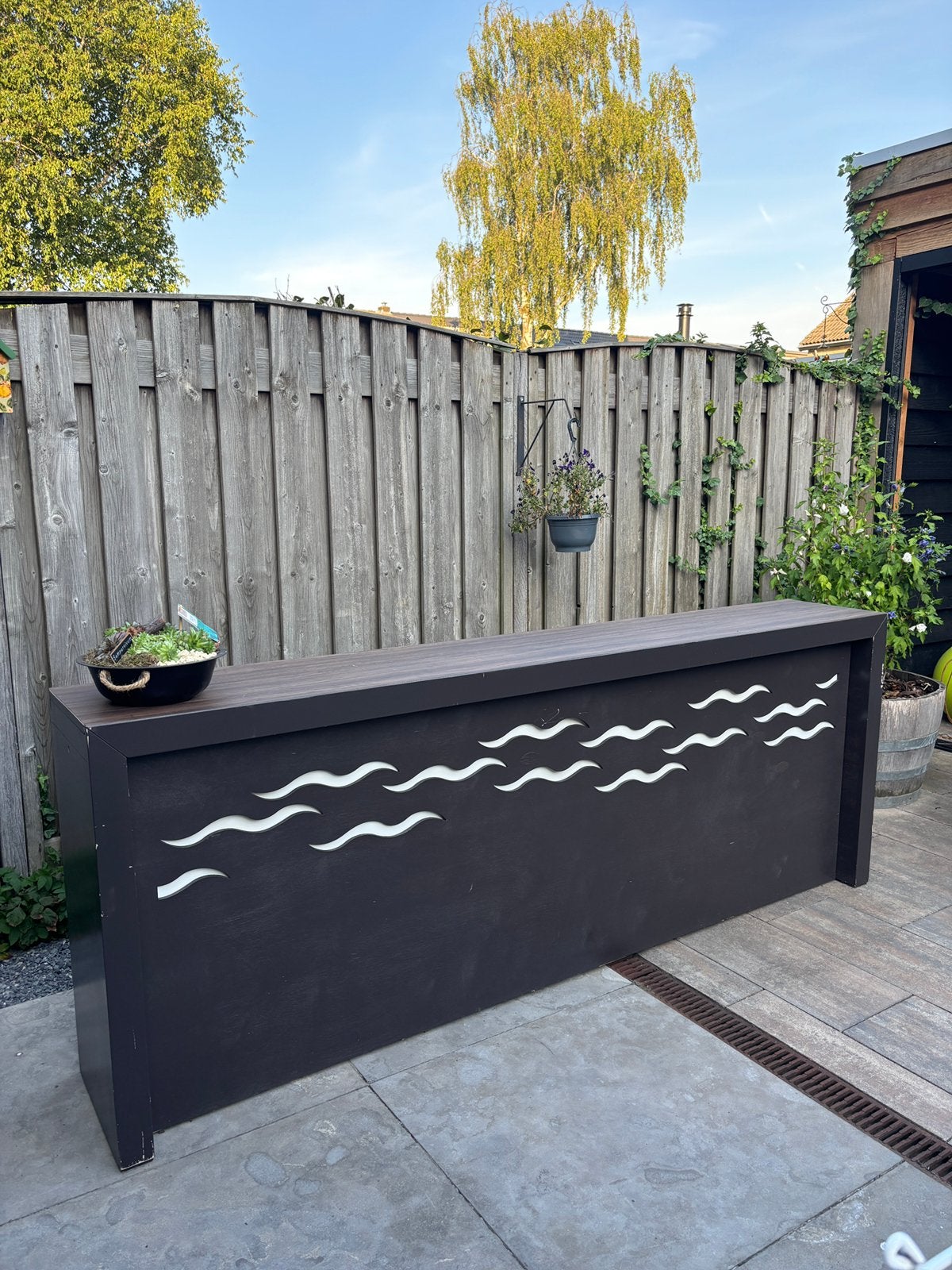 Stijlvolle bar met uniek design, Huis en Inrichting, Barren, Ophalen, Gebruikt