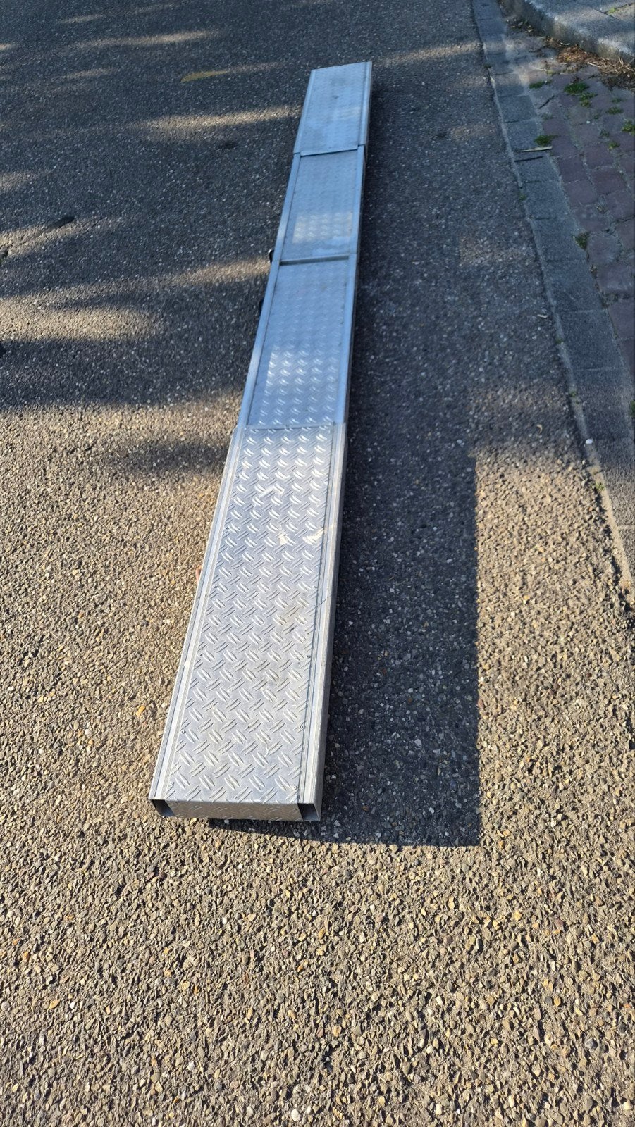Te koop aluminium uitschuifbare plank, Overige typen, Ophalen of Verzenden, 5 meter of hoger