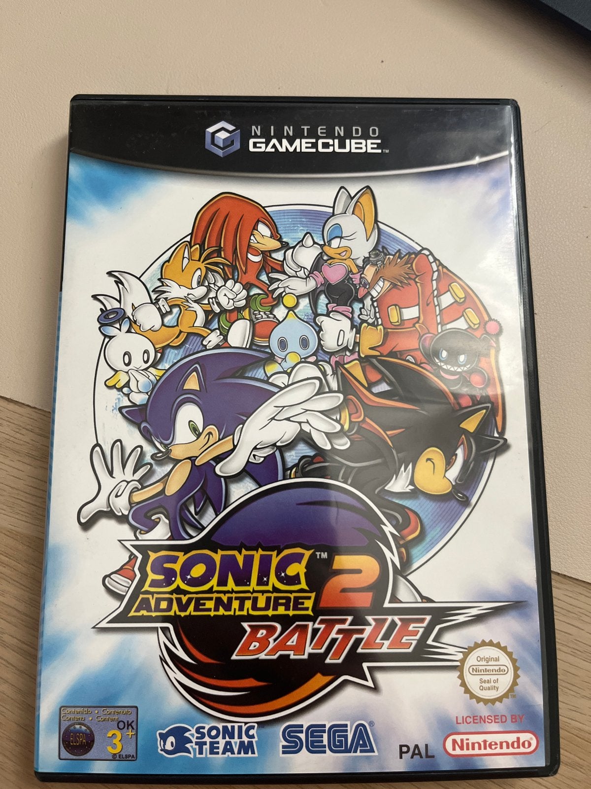 Sonic Adventure 2 Battle – Nintendo GameCube PAL – Compleet, Gebruikt, 2 spelers, Ophalen of Verzenden, Vanaf 3 jaar