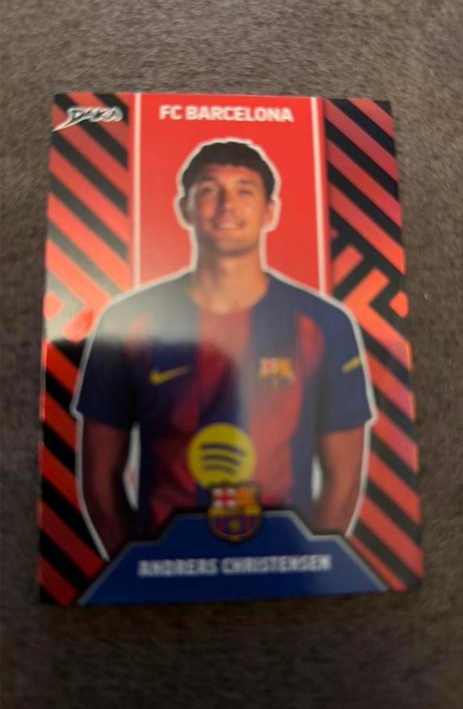Daka fc Barcelona Christensen kaart  22/50, Ophalen of Verzenden, Buitenlandse clubs, Poster, Plaatje of Sticker