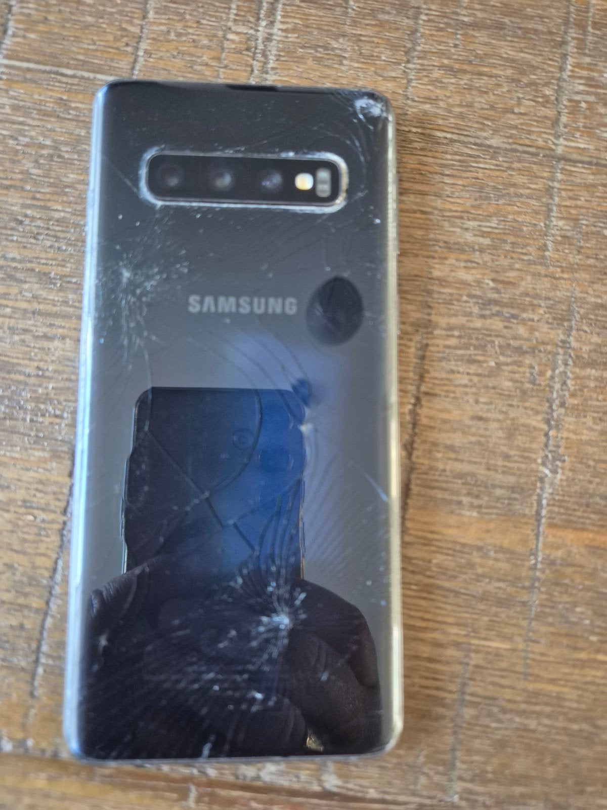 Samsung Galaxy S10 - Beschadigd maar functioneel, Telecommunicatie, Mobiele telefoons | Samsung, Ophalen, Gebruikt, Zwart, Touchscreen