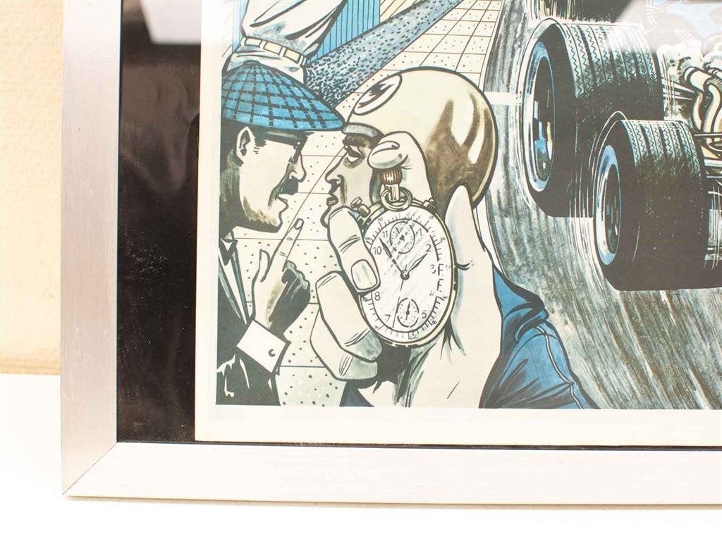 poster van een race 35926, Ophalen of Verzenden, Gebruikt, A1 t/m A3, Film en Tv