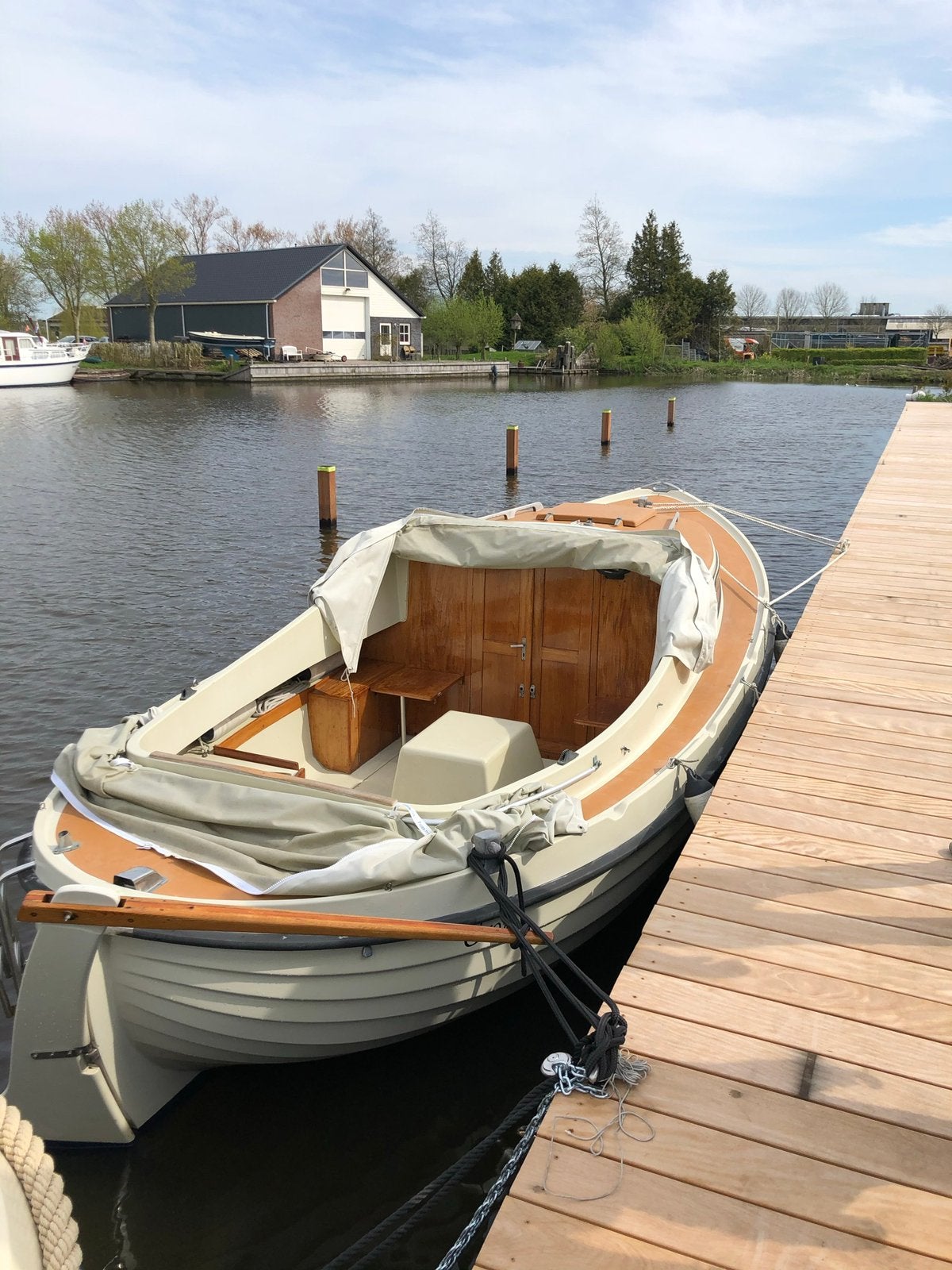 Monark 580 Sloep, Vaarklaar, Incl. Ligplaats Grou, Watersport en Boten, Binnenboordmotor, 1.80 meter, 10 pk, Diesel