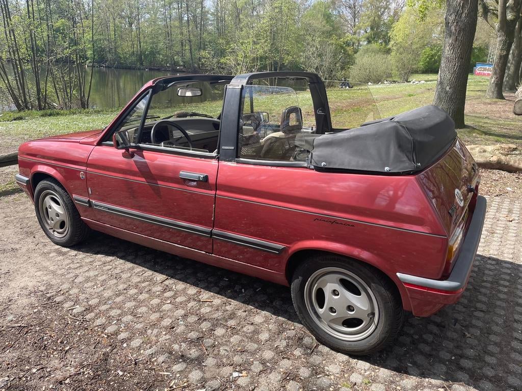 Talbot Samba 1.4 Cabriolet 1984 Rood, foto 7