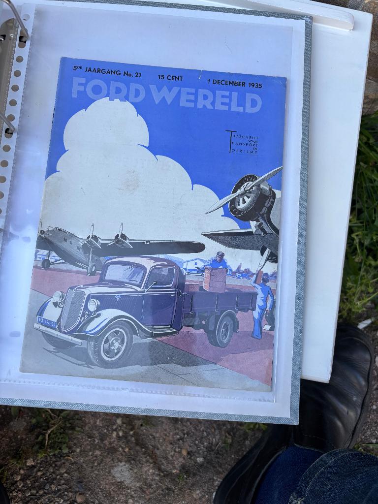 Fordwereld 1935 nr 21, Ophalen of Verzenden, Gelezen, Ford