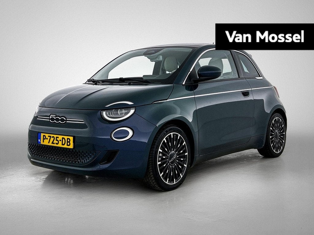 Fiat 500 La Prima 42 kWh | airco automatisch | Apple Carplay, Auto's, Fiat, 118 pk, 4 stoelen, 1265 kg, 255 min