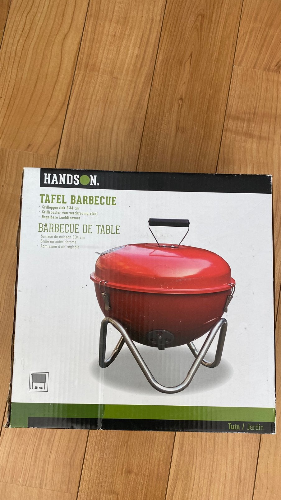 Tafel barbecue (splinternieuw, onuitgepakt), Ophalen, Nieuw