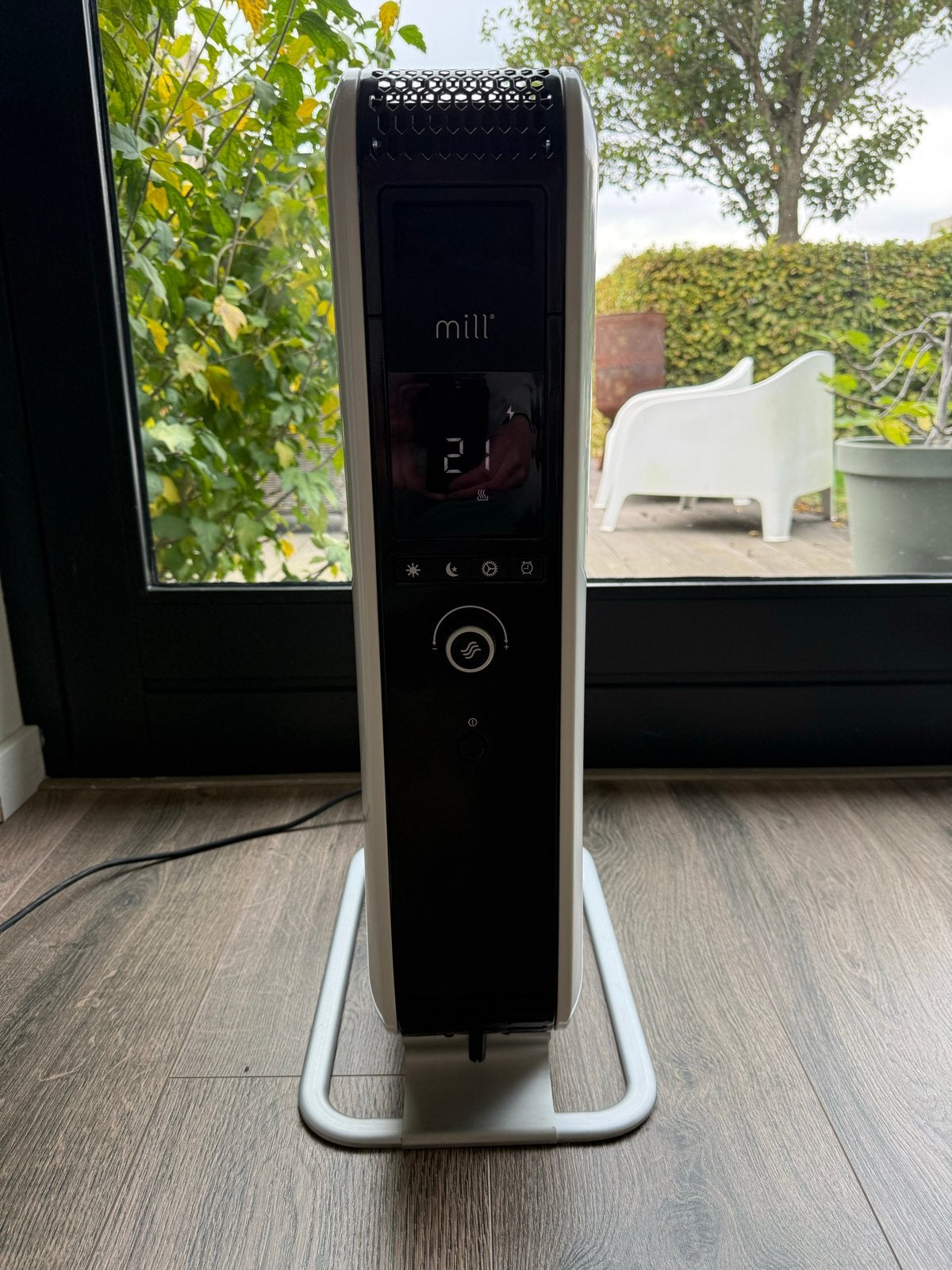 Mill olieradiator OIL2000 - design verwarming, Ophalen, Radiator, Minder dan 60 cm, Zo goed als nieuw