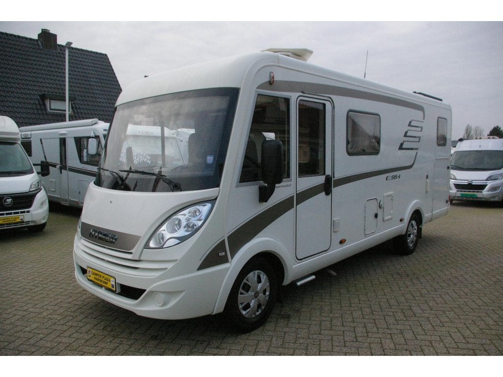 Hymer Exis-i 588 Automaat, Enkele bedden, Hefbed., Ringverwarming, Fiat, Airbags, Bedrijf