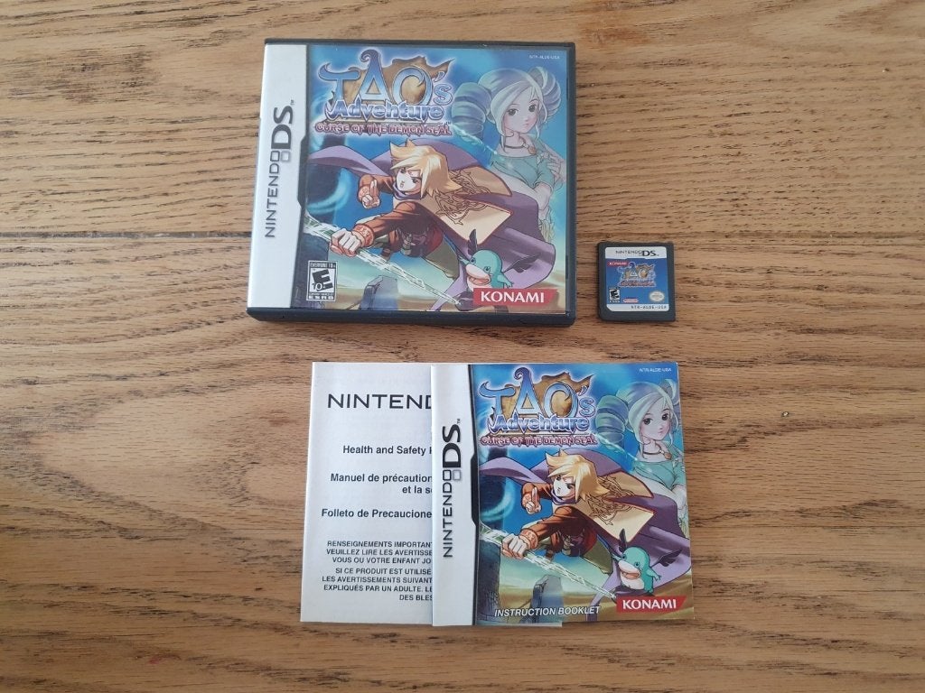 Tao's Adventure Curse of the Demon Seal CIB x € 25,00, Avontuur en Actie, Verzenden, 1 speler, Zo goed als nieuw