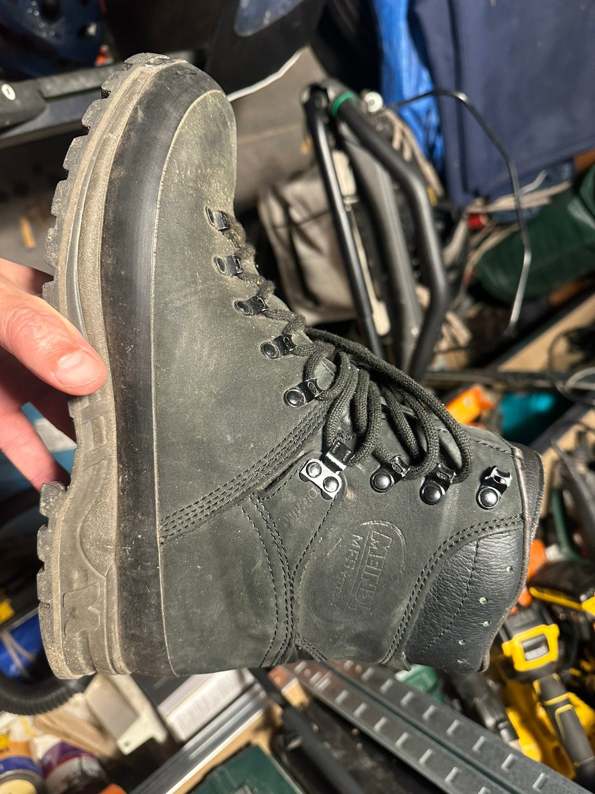 Meindl M1 wandelschoenen maat 300S 47 = 45 a 45,5, Ophalen of Verzenden, Zo goed als nieuw, Schoenen