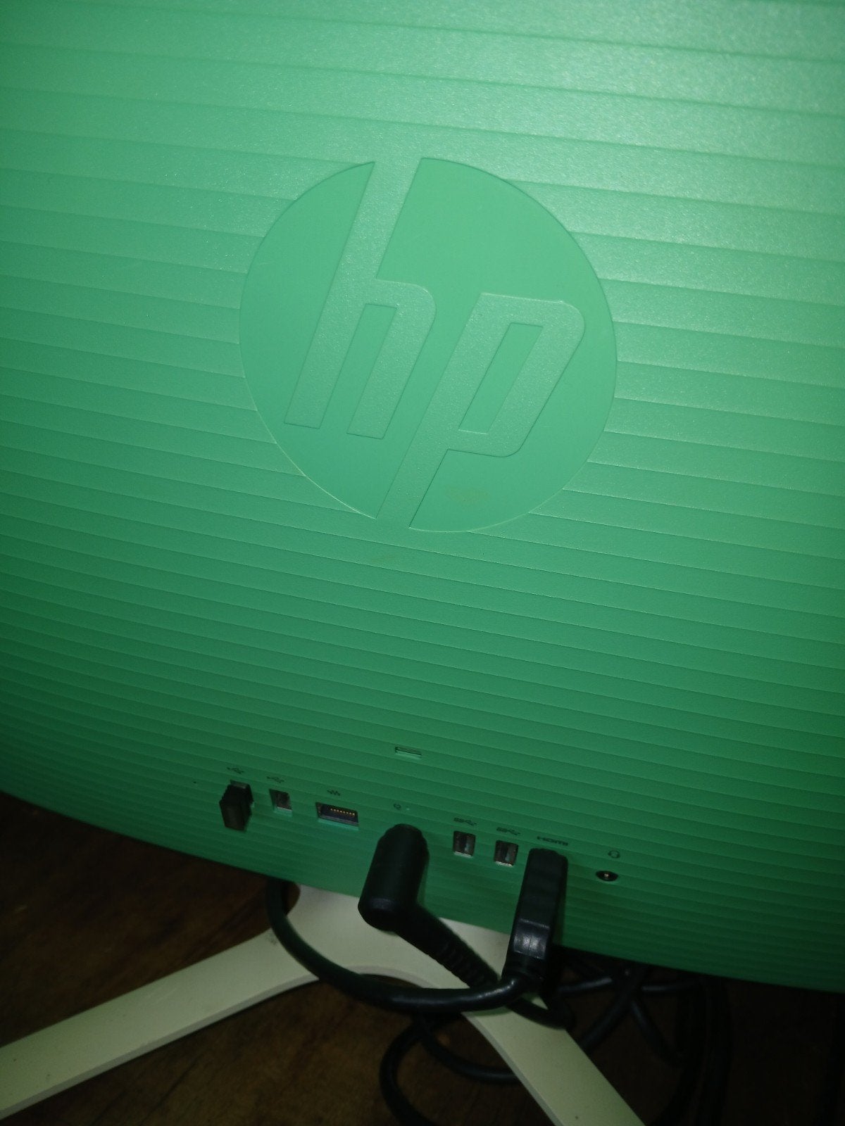 HP All-in-One Desktop PC - Groen/Beige, Computers en Software, Desktop Pc's, Onbekend, Gebruikt, Minder dan 4 GB, Met monitor