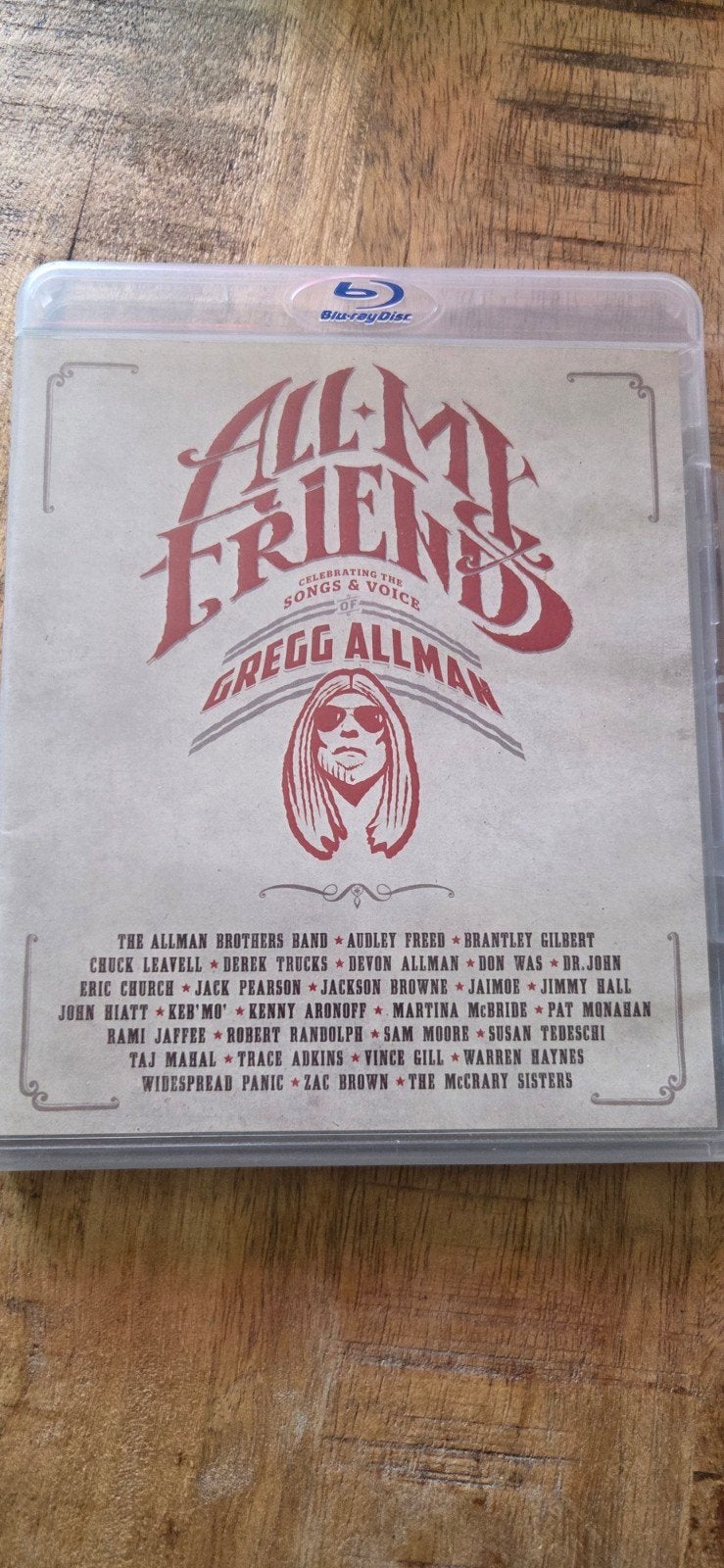 Gregg Allman - All My Friends (Blu-ray), Cd's en Dvd's, Muziek en Concerten, Engels, Alle leeftijden, Concert