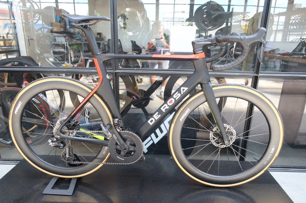DeRosa SK Pininfarina 56cm carbon Dura Ace Di2, Overige merken, 28 inch, Gebruikt, Carbon