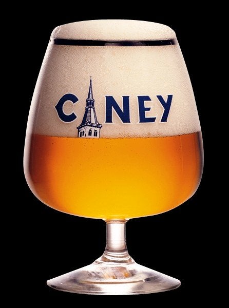 6x Ciney bierglas nieuw in verpakking, Ophalen of Verzenden, Nieuw, Glas of Glazen, Overige merken