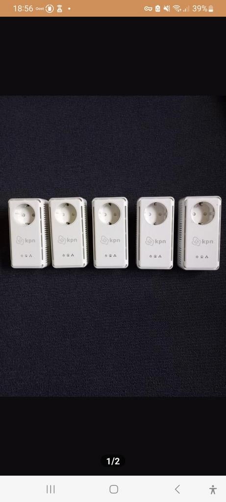 5 x KPN stroomnet netwerkadapters, Ophalen of Verzenden