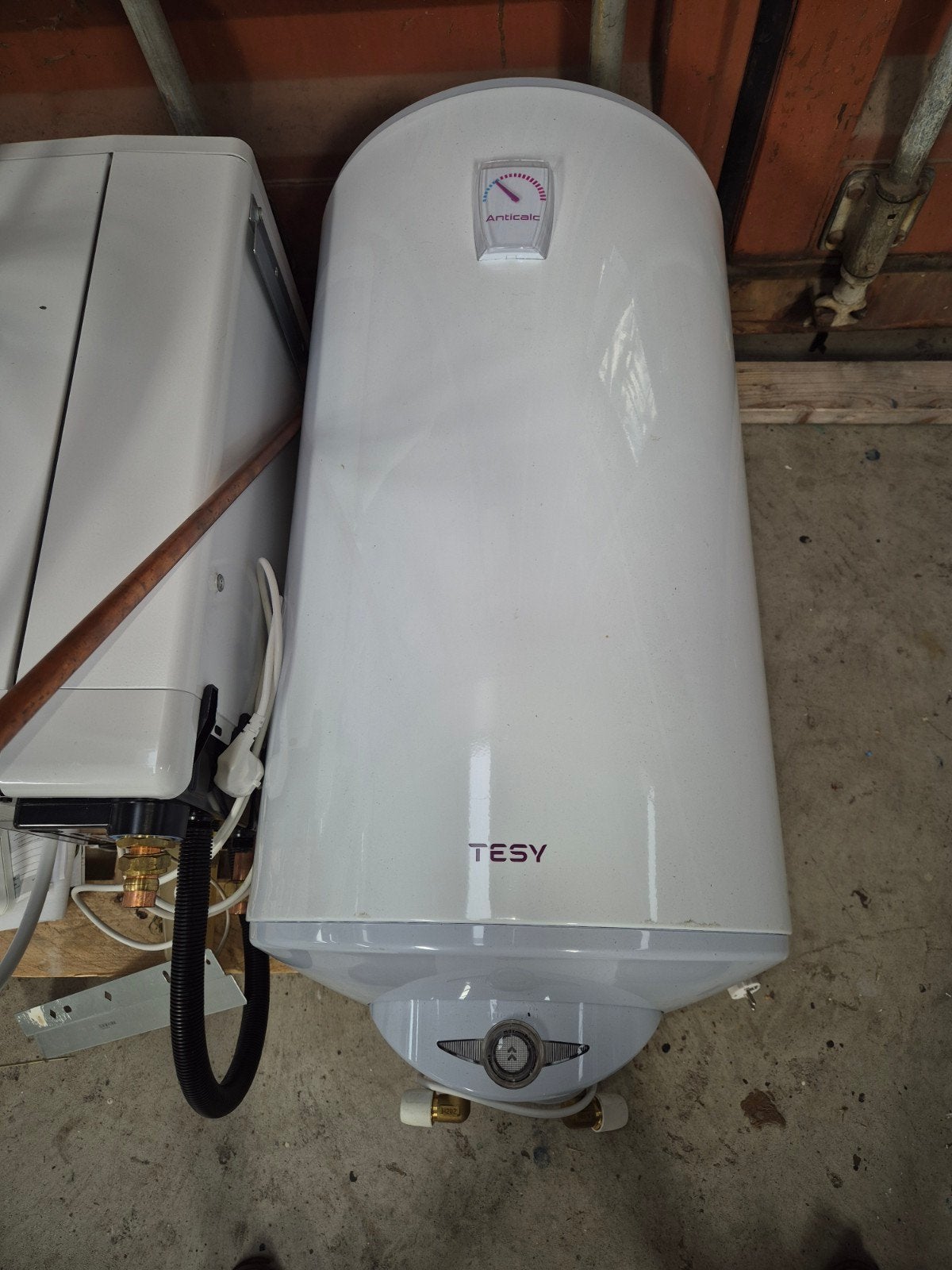 Boiler, Intergas kachel, thermostaat en expansievat, Ophalen, Gebruikt, 20 tot 100 liter, Aardgas