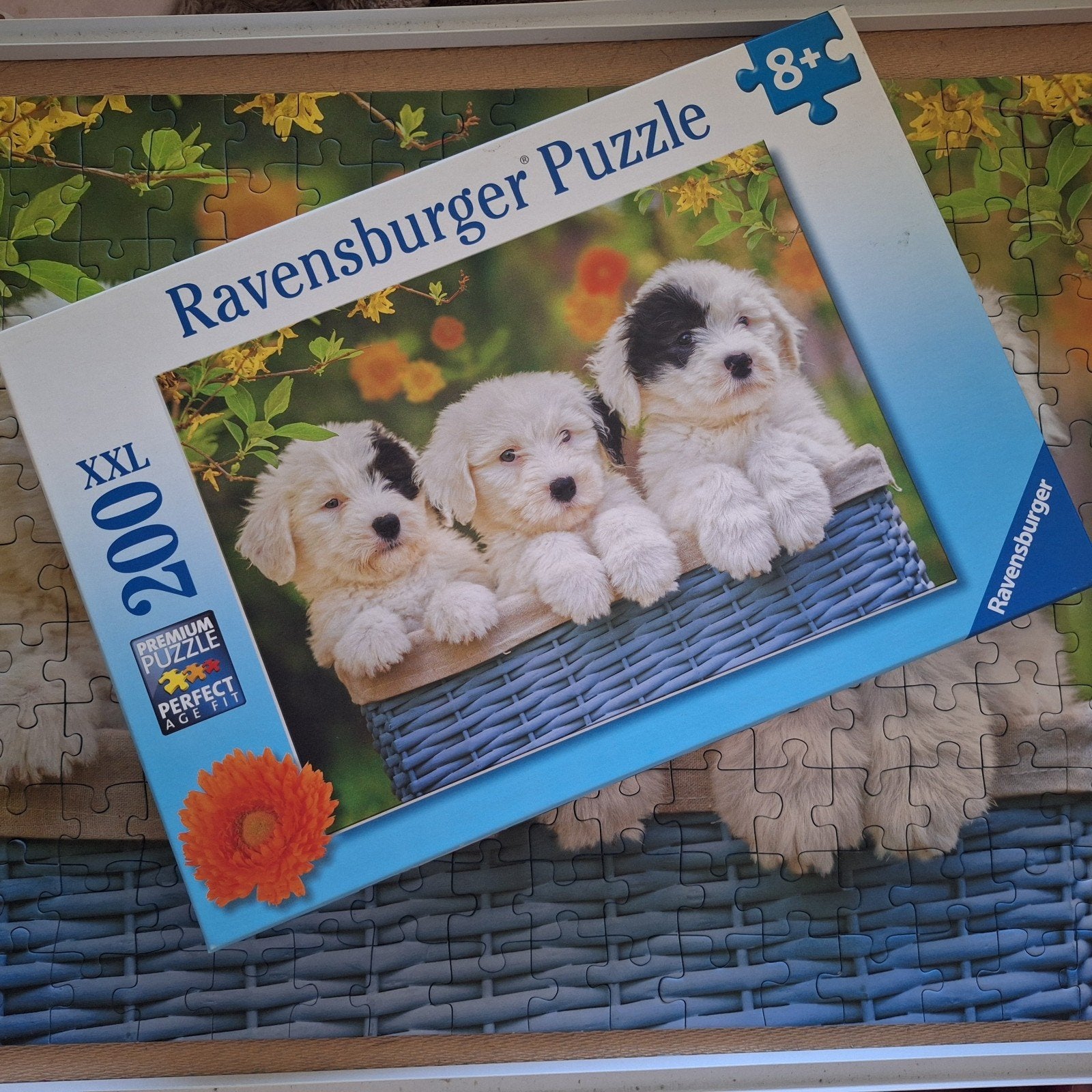 Ravensburger puzzel 200 XXL stukjes Puppies Hond, Ophalen of Verzenden, Meer dan 50 stukjes, Zo goed als nieuw, 6 jaar of ouder