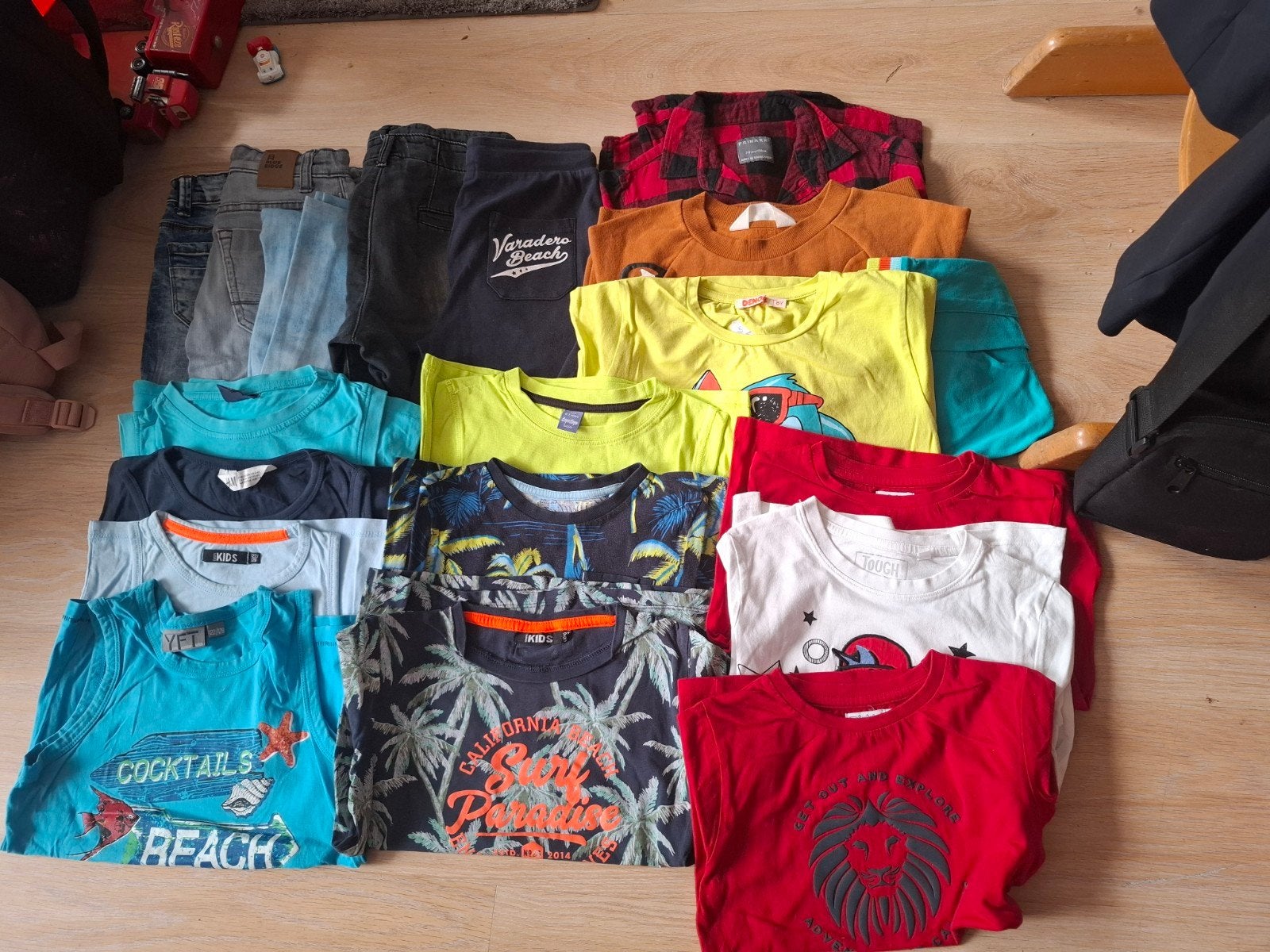 pakket 122/128 jongen, Ophalen, Gebruikt, Maat 128