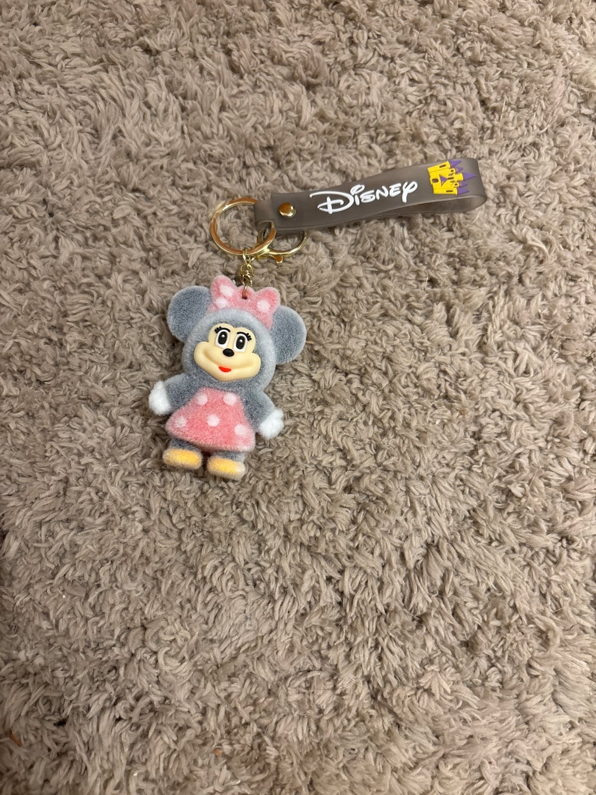 Disney Minnie Mouse sleutelhanger - Zo goed als nieuw, Ophalen, Mickey Mouse, Zo goed als nieuw, Overige typen