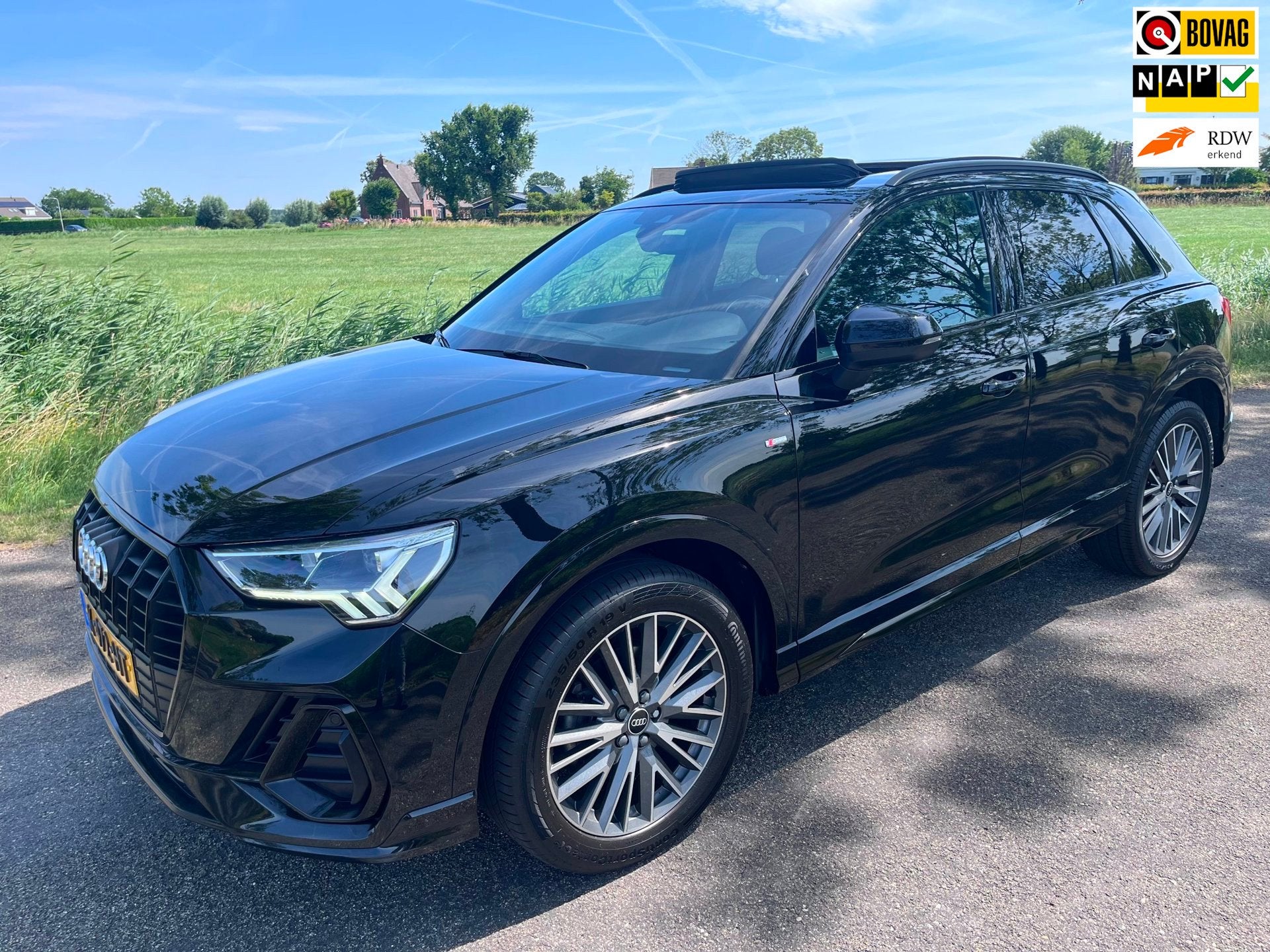 Audi Q3 35 TFSI S edition Pano 1e eig, Euro 6, 4 cilinders, 150 pk, 1505 kg