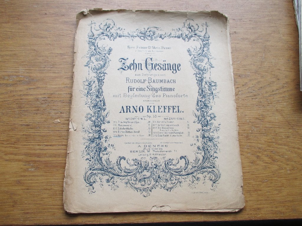 Arno Kleffel - Heim, Zang, Gebruikt, Klassiek, Ophalen of Verzenden
