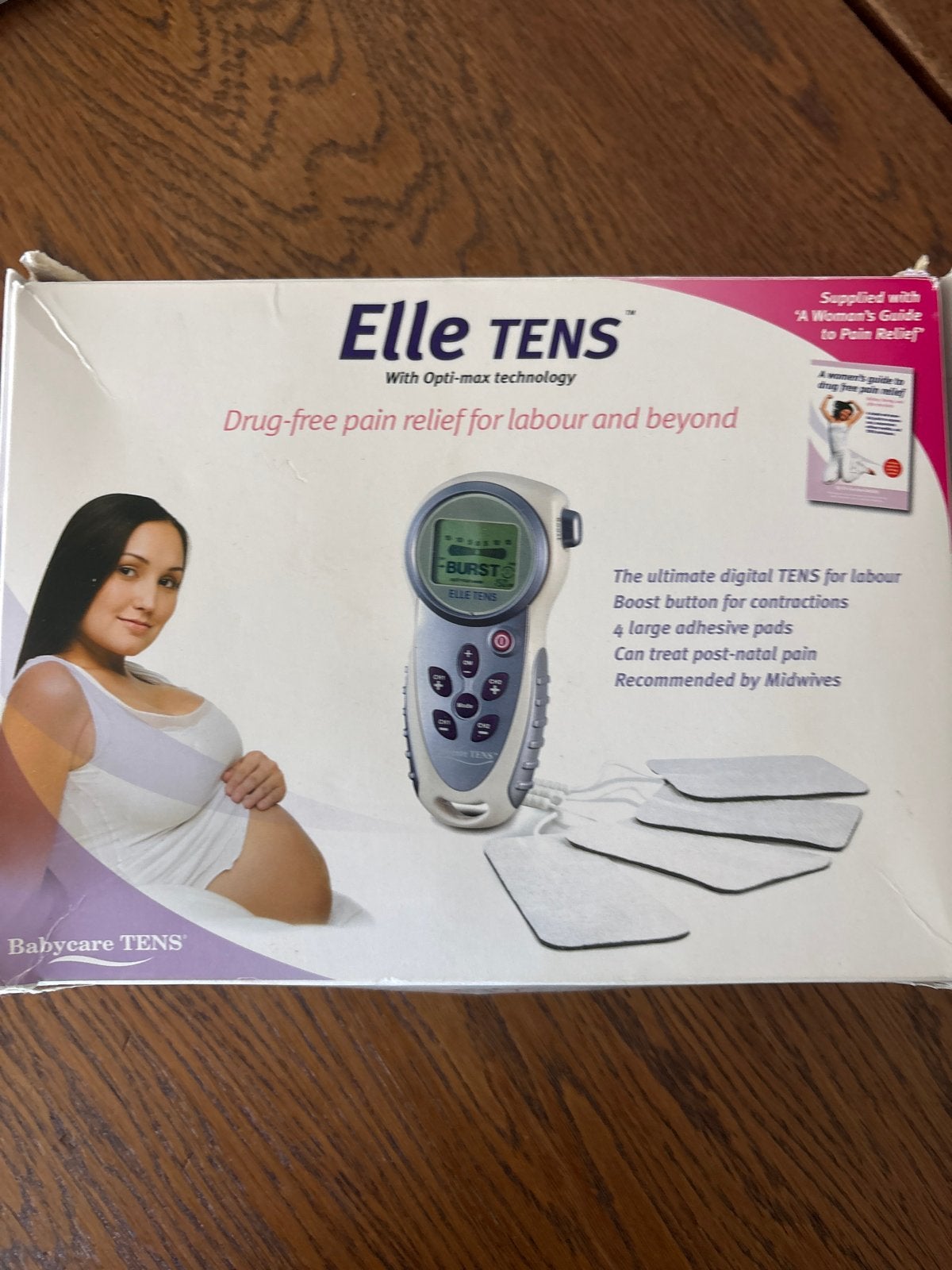 Elle TENS Geboorte TENS apparaat voor pijnverlichting, Verzenden, Zo goed als nieuw, Overige typen